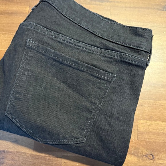 Old Navy Womens Size 16 Short Black Kicker Bootcut Mid Rise Jeans - Picture 1 of 7